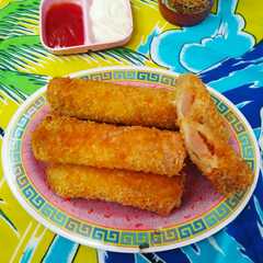 รูปของ Roti goreng ekonomis (roti tawar)