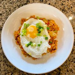 A picture of Kimchi Fried Rice.
