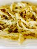 Pasta con albahacar