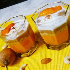 A picture of Layered Smoothie.
