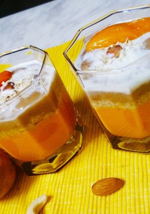 A picture of Layered Smoothie.