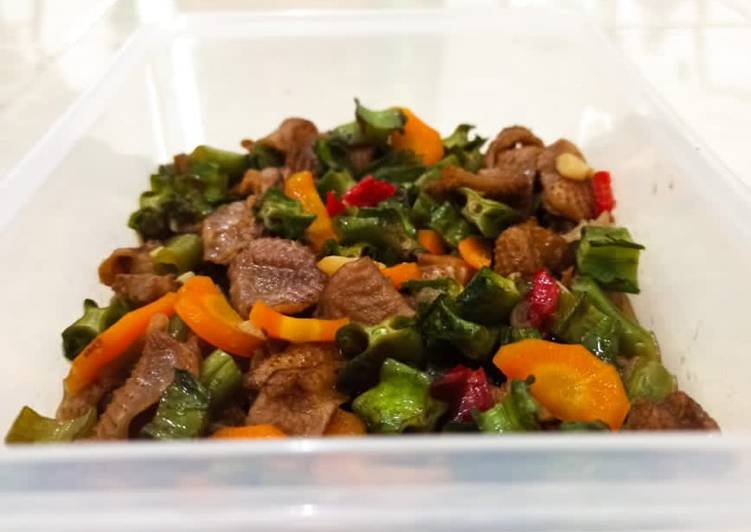 Easiest Way to Make Award-winning Tumis Kecipir Kulit Ayam 🤤