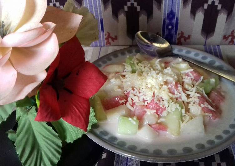 10.Salad buah tabur keju #Kamismanis #Bikinramadanberkesan