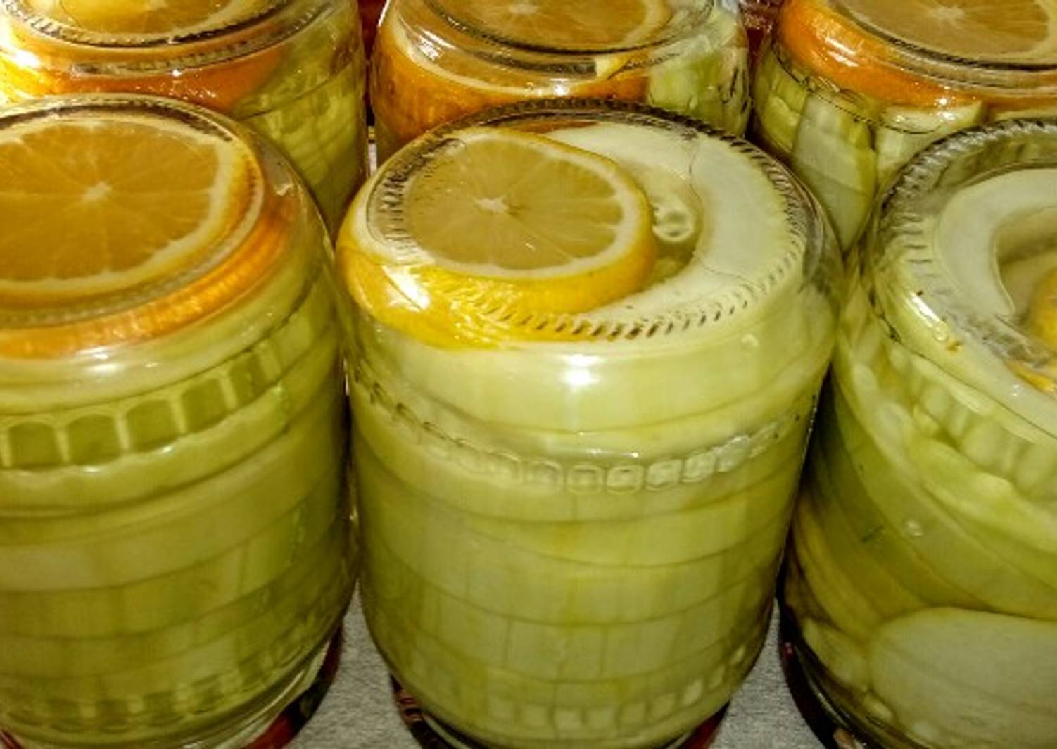 Кабачки в ананасовом соке