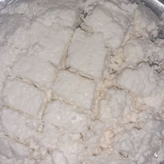 Milk paneer A picture of Milk paneer.