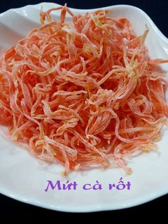 Hình của món Mứt Cà Rốt (Ko Cần Nước Vôi Trong).