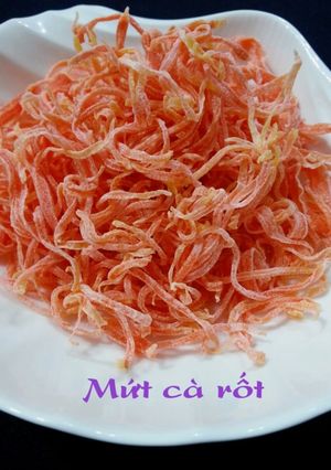 Hình của món Mứt Cà Rốt (Ko Cần Nước Vôi Trong).