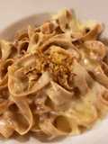 Tagliatelle al sugo di noci