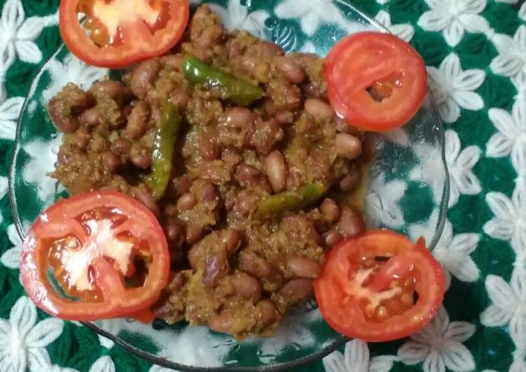 Easiest Way to Prepare Quick Rajma(Red kidney Beans)