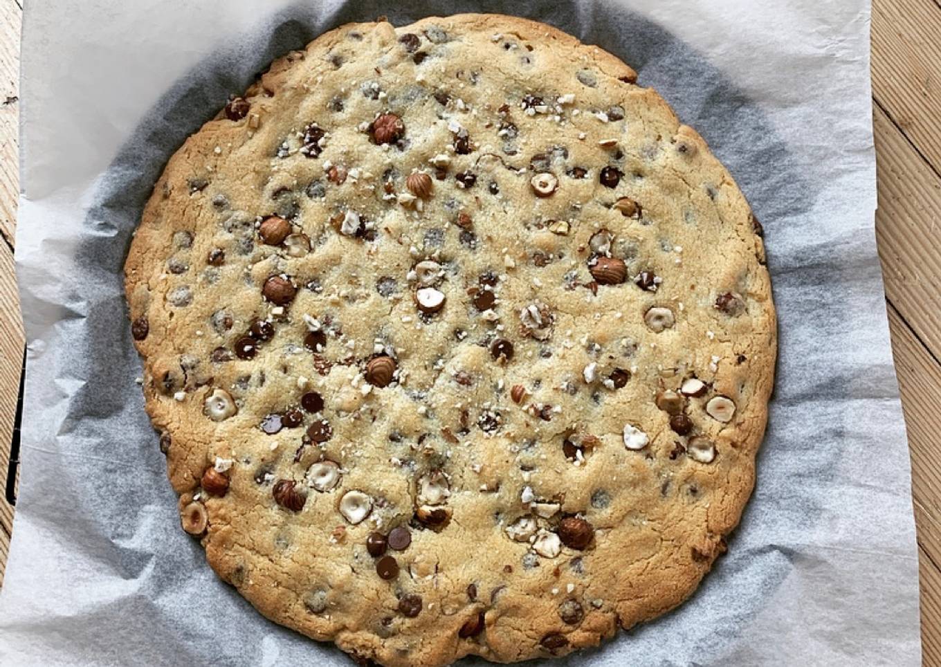 ☆Cookie Géant, Pépites de Chocolat Noisettes☆