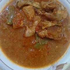 A picture of Chicken Karahi fry Salan.