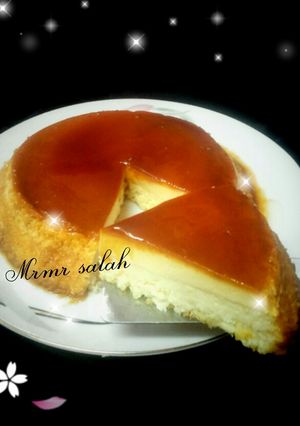 صورة لوصفة كيكه الكريم كراميل🍮👌