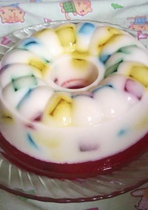 Foto resep Puding Mozaik