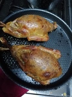 صورة لوصفة حمام محشي ارز