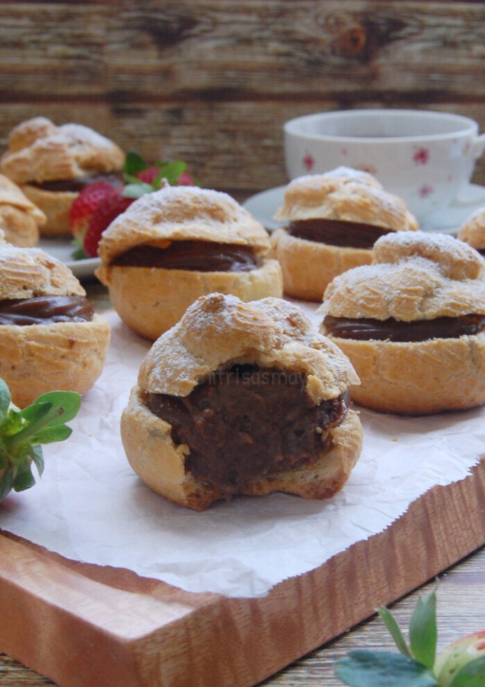 Foto resep Sus/soes vla Coklat Kopi