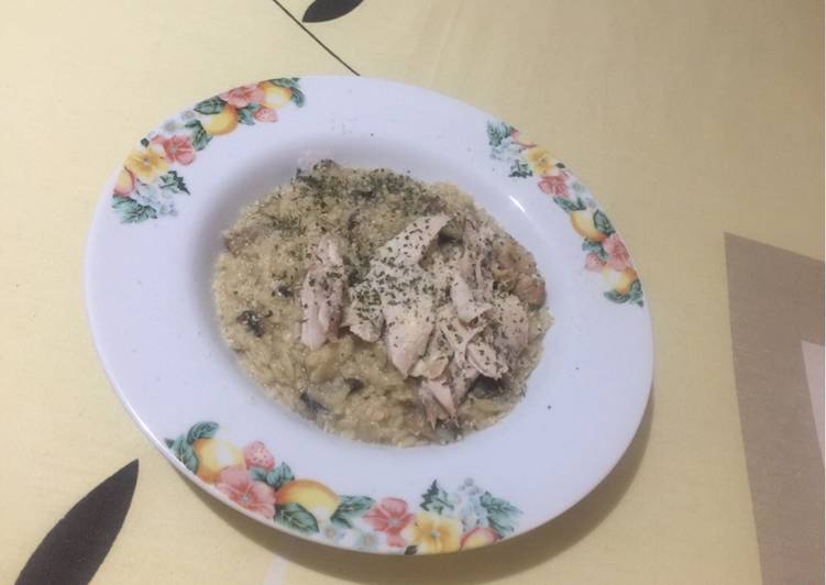 Chicken Mushroom Risotto