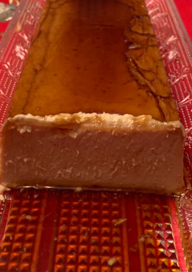 Una foto de Flan de turrón jijona con cuajada y sin horno en Thermomix