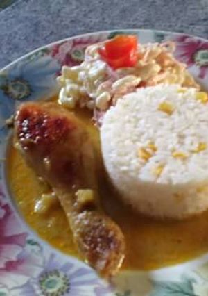 Una foto de Pollo a la mostaza