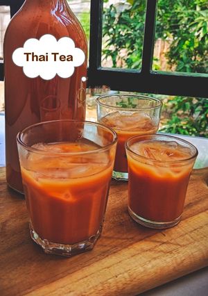 Foto resep Thai Tea ชาไทย ala Rumahan