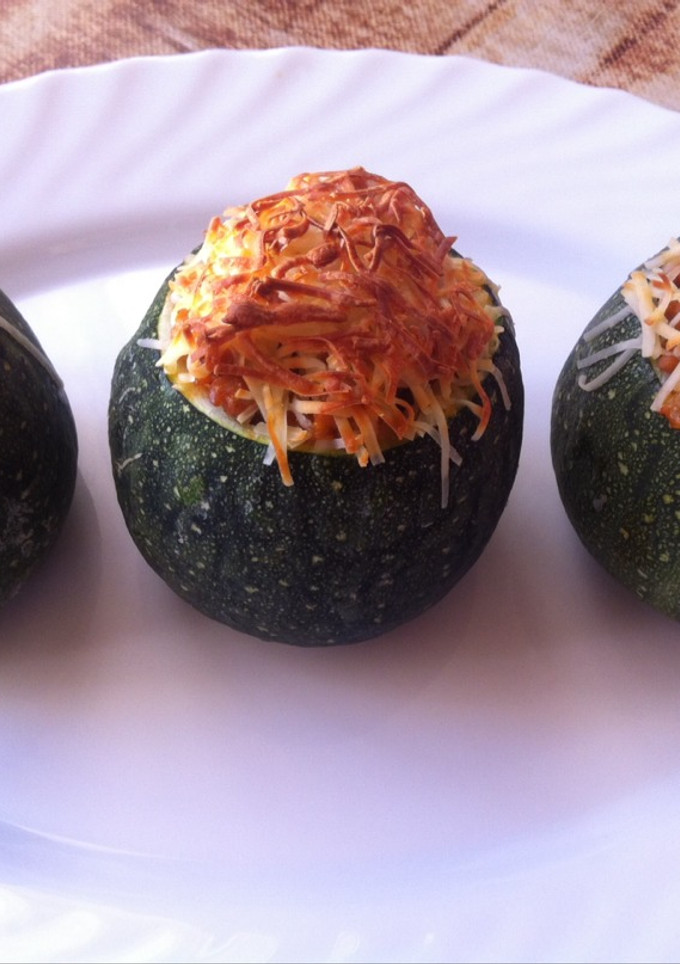 Una foto de Calabacín Luna rellenos y gratinados