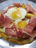 Huevos rotos, receta tradicional española