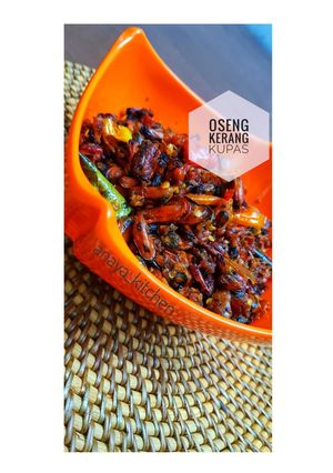 Foto resep Oseng kerang kupas