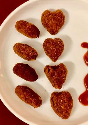 A picture of Beetroot Cutlet.