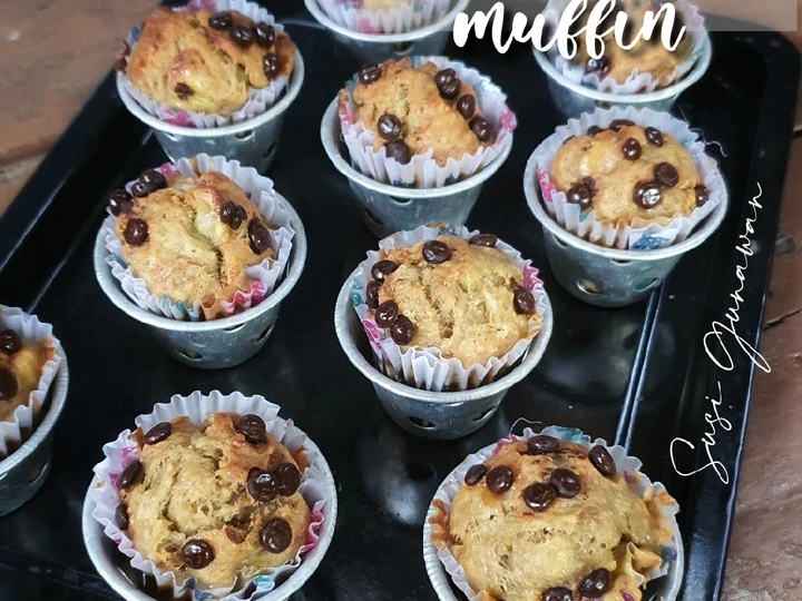 Langkah Gampang Membuat Resep  Coffee Banana Muffin yang Sempurna, Lezat