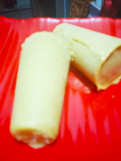 A picture of Mango Kulfi.