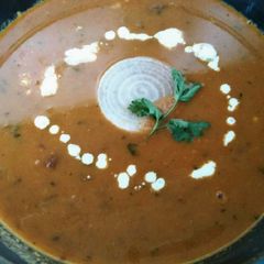 A picture of Rajma curry.