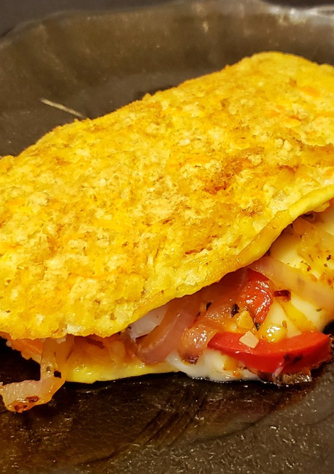 Una foto de Omelette rápido y saludable de zanahoria y avena 🥕💪🏻