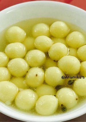 A picture of Kolkata Sponge Roshogolla 😋.