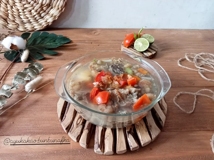 Langkah Mudah untuk Membuat Resep Sop tetelan &amp;amp; tulang sapi bening yang Uenak Anti Ribet, Bisa Manjain Lidah