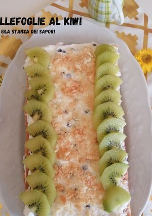 Foto di 329 🥛Millefoglie al kiwi 🥝