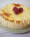 Tarta de queso de la viña sin azúcar