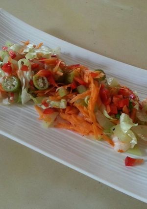 Una foto de Ensalada mixta