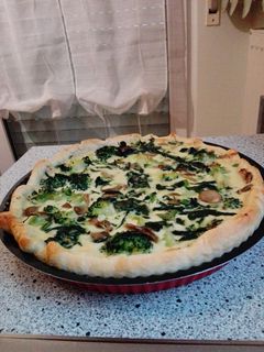 Una foto de Quiche de verduras
