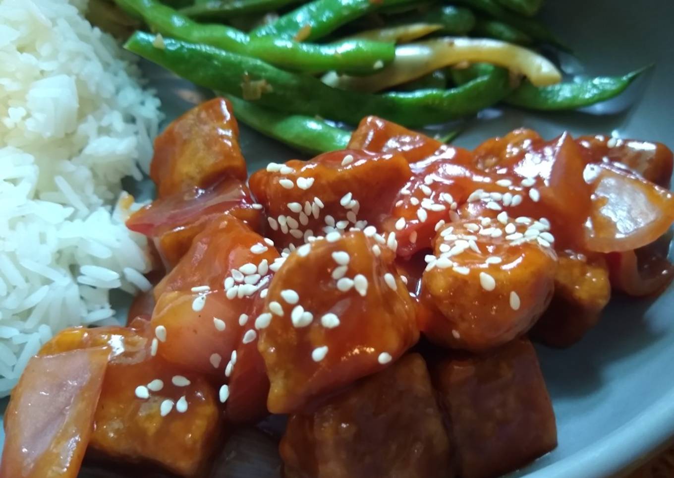 Vegetarian Sweet & Sour Pork