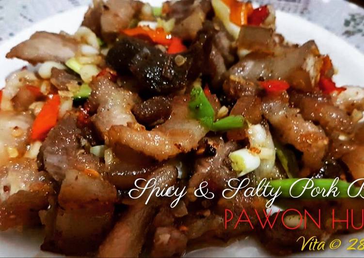 Spice &amp; Salty Pork Belly