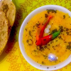Rajasthani Spicy Besan ka Pitla A picture of Rajasthani Spicy Besan ka Pitla.