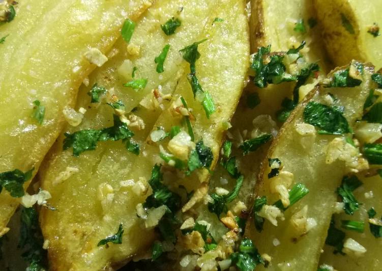 Resep: Potato Wedges goreng yang Enak