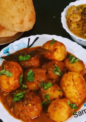 এগ কষা (Egg Kosha Recipe in Bengali) রেসিপির প্রধান ছবি