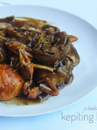 Cara Gampang Membikin Resep Kepiting lada hitam yang Enak Banget Anti Ribet, Menggugah Selera