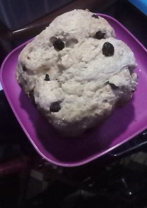 Una foto de Pan de avena y pasas en panificadora