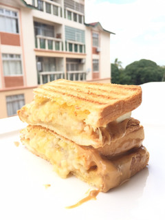 A picture of Peanut Butter And Banana Sandwich.