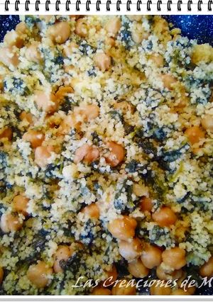 Una foto de Cus cus con garbanzos