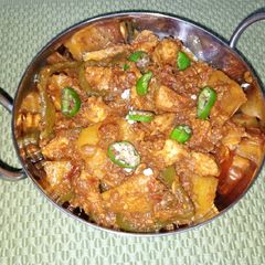 A picture of Chicken Veggie Masala Fry.
