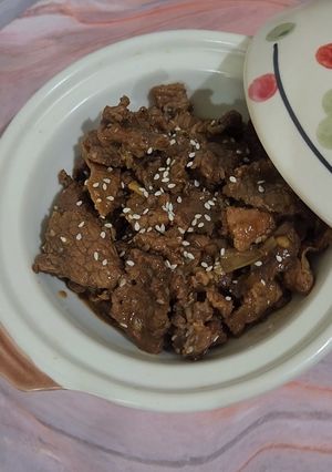 Foto resep 110. Teriyaki Daging Kurban