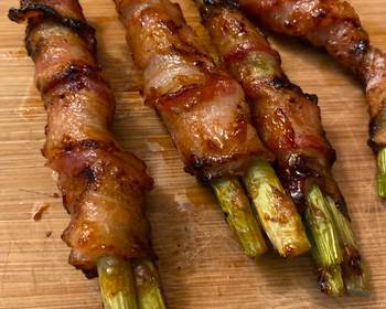Easy Serving Recipe Bbq bacon wrapped asparagus Very Delicious