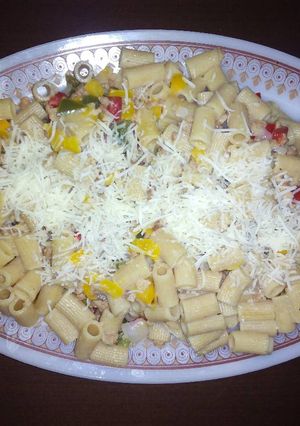 Foto principal de Pasta integral con verdura y soja texturizada